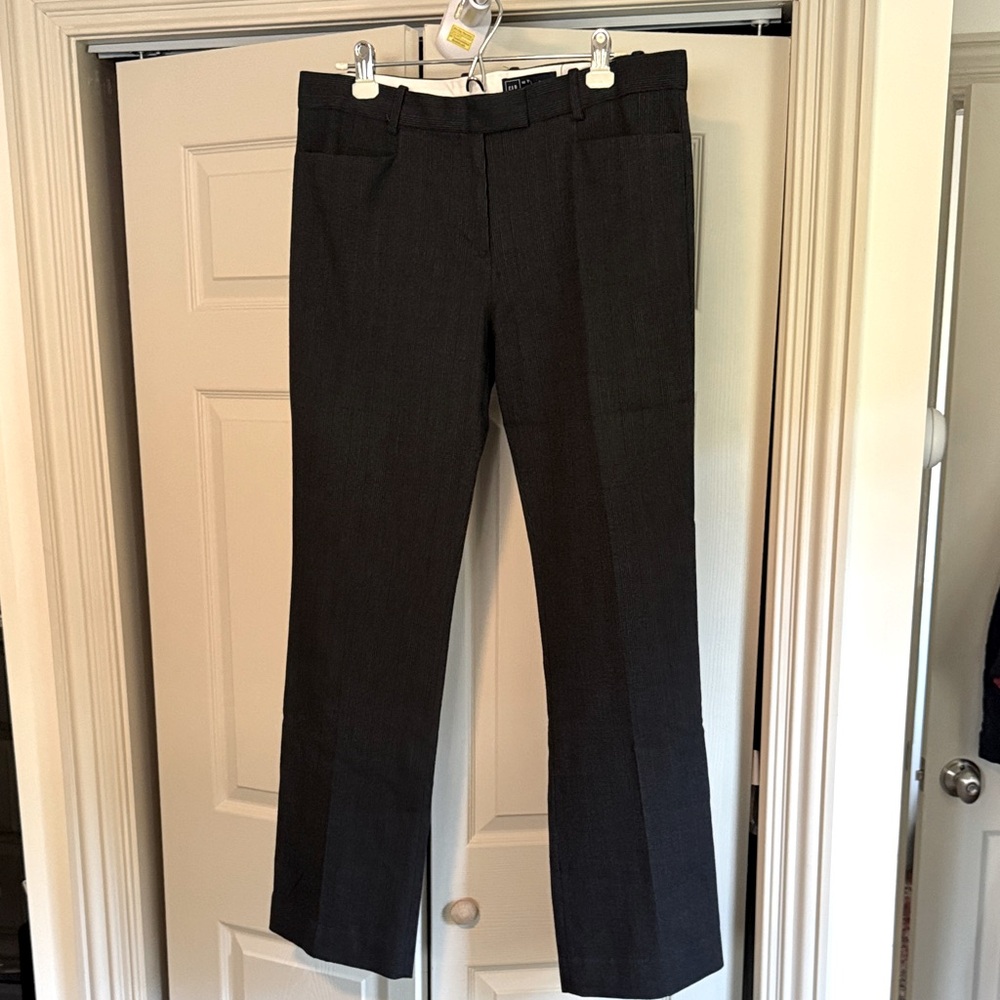 GAP Charcoal Modern Boot Pants